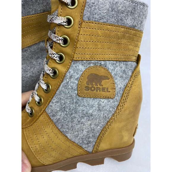 Sorel Women´s Joan Of Arctic Lexie Wedge III Lexie Wedge Bootie Sz 7.5 - Picture 5 of 10